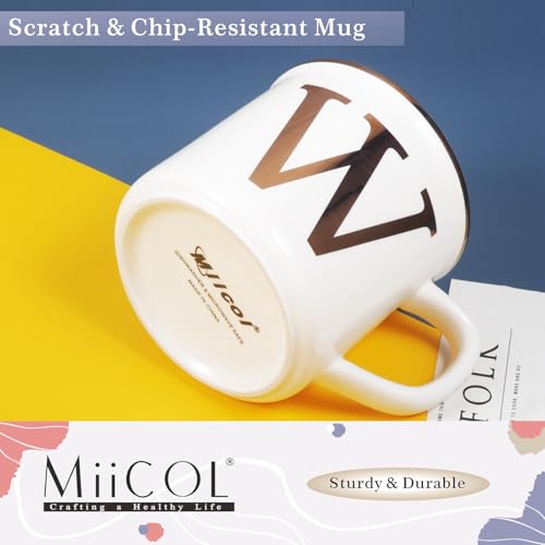 Ceramic Coffee Mug 16 oz (Letter W Mug)