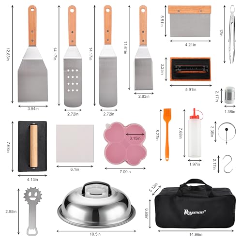 132PC Professional Griddle Accessories Kit (132pcs Griddle Accessories Kit)