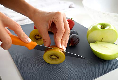 Heavy Duty Cutting Board Grippmat (11.5 x 14 inches / Gray, Red, White and Green)