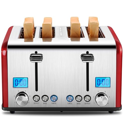 Countdown Stainless Steel 4 Slice Toaster with Bagel
