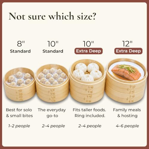 Bamboo Steamer Basket 10