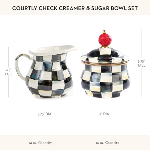 Creamer and Sugar (Courtly Check)