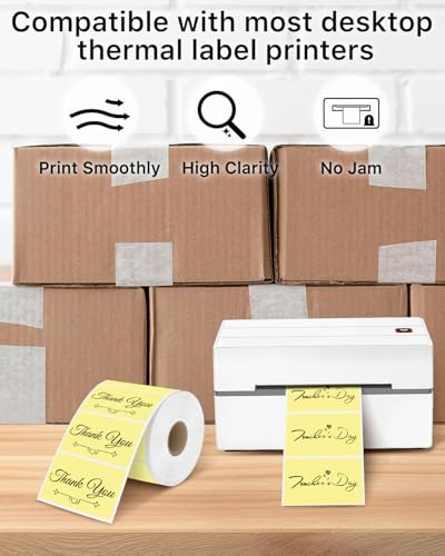 3" x 2" Thermal Labels (3"x2" / Yellow)