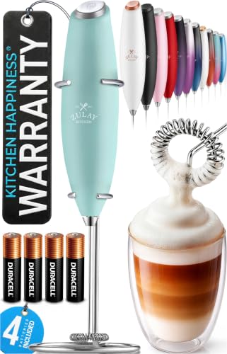Powerful Milk Frother Wand With Duracell Batteries