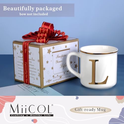 Ceramic Coffee Mug 16oz (Letter L Mug)