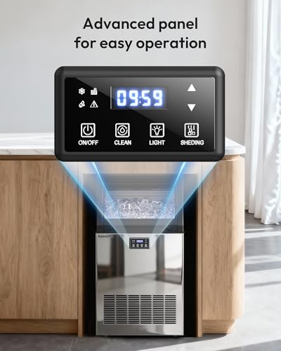 Commercial Gourmet Ice Maker (Polished Mirror)