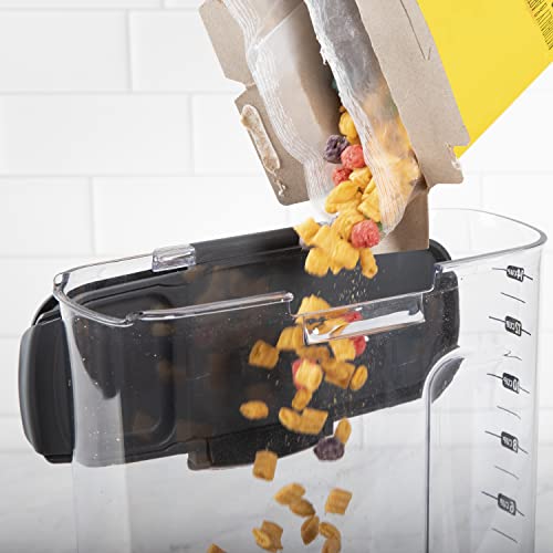 International ProKeeper+ Clear Plastic Airtight Food Baker's Kitchen Storage Organization Container Canister Set with Magnetic Accessories (2- Piece Set)