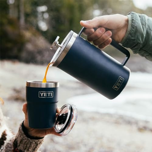 Rambler 34 oz. French Press Coffee Maker (34 Ounce / Big Wave Blue)