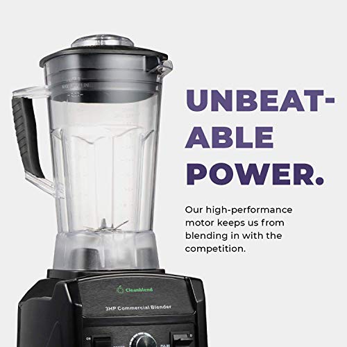 Commercial Blender with 5 (Black)