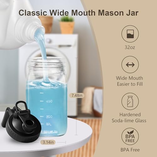 Creamer Pitcher Jar with Lid (2 Count)