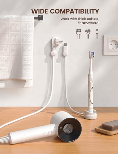 12Pack Rotating Cord Organizer (12 Count)