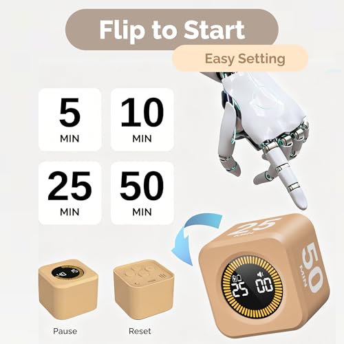 Timer Pomodoro (Light Mocha)