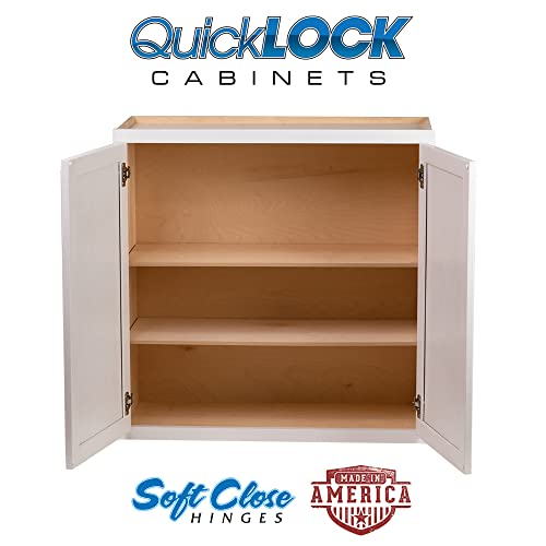 Quicklock RTA (12"D x 36"W x 42"H Standard / Pure White)