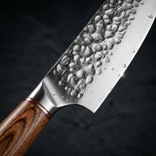 Forged High Carbon Steel Knife Set for Chefs & Grill Masters (5 Count)
