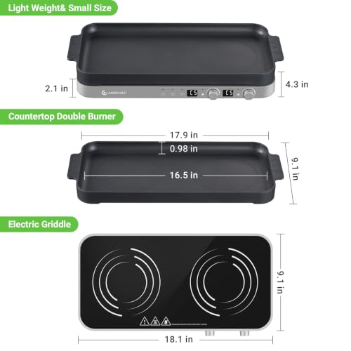 Double Induction Cooktop (Iron Grey)