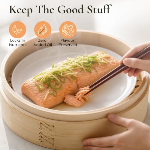 Bamboo Steamer Basket 12