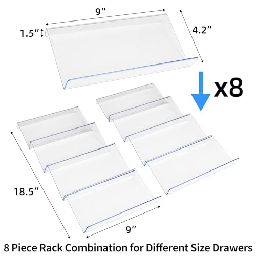 Spice Drawer Organizer (8 Count)