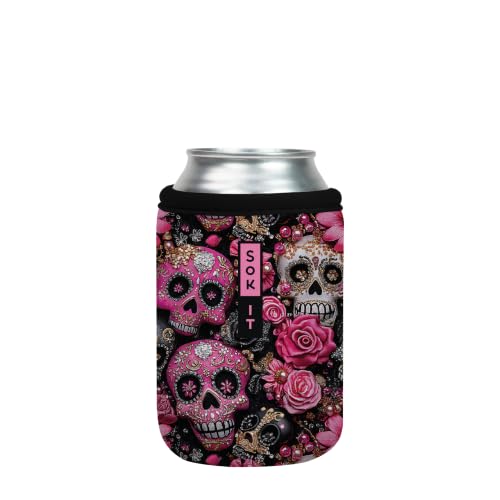 CanSok Sleeve for Beer & Soda Insulated Neoprene Cover (Remember Me / 12oz Can Sleeve)