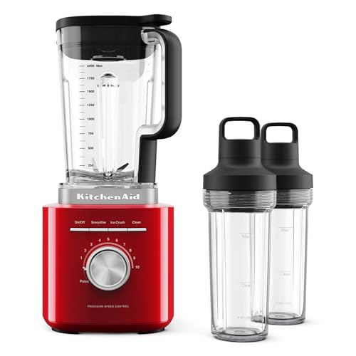 Pure Power Blender with 2 Blending Jars (Empire Red)