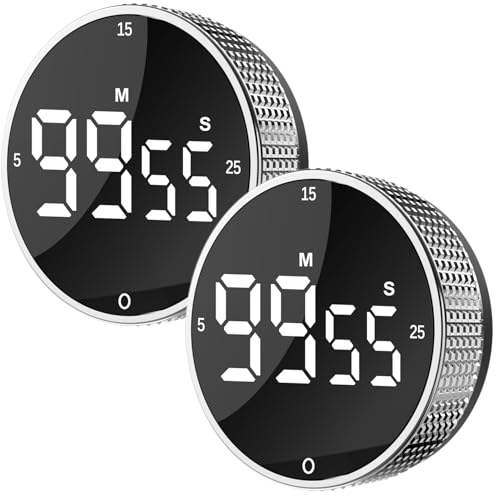 Digital Kitchen Timer (Silver)