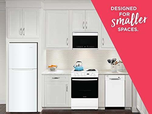 18 in. ADA Compact Front Control Dishwasher in White with Dual Spray Arms (White / Dishwasher Only)