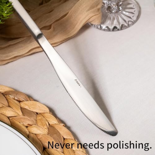 Cube 20 Piece Forged Flatware Set Service for 4 (Satin / 20 pieces for 4)