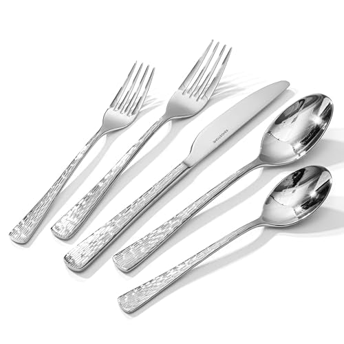30 Pcs Silverware Set 18 (30-Piece / Silver)