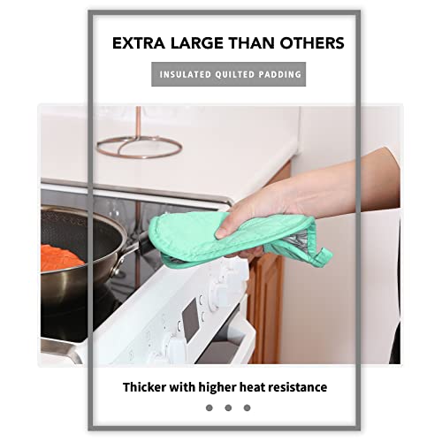 4 Pack Pot Holders for Kitchen Clearance (2.5 Count)