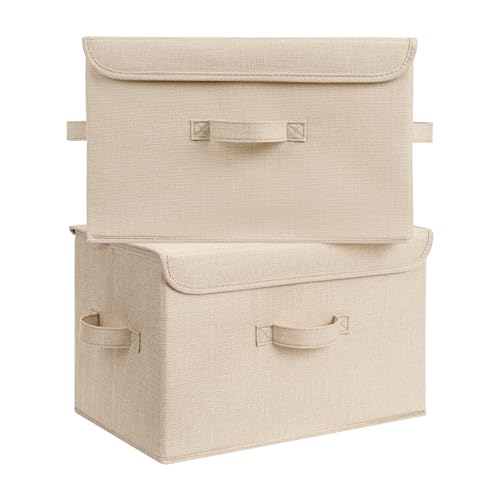 Memory Keepsake Storage Box (Khaki / Large-2 Pack)
