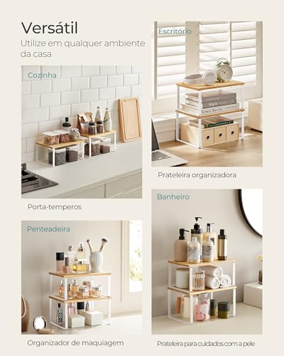 Cabinet Organizer Shelf (2 Count)