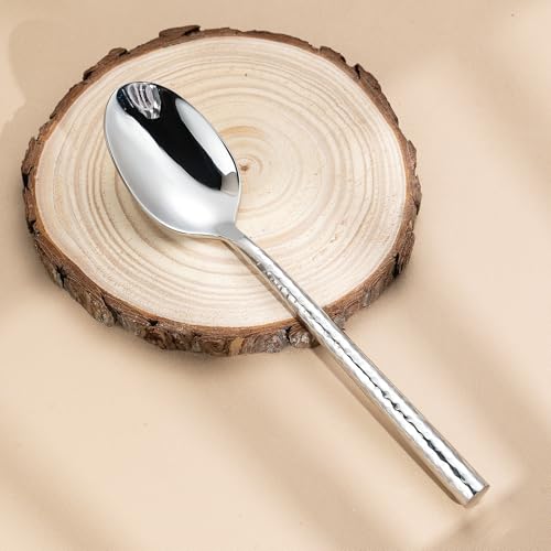 Hammered Silverware Set (Hammered Silver 20 pcs)