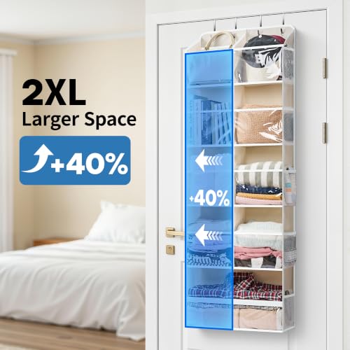 Over the Door Organizer (Beige / 1 Pack (Extra Large))
