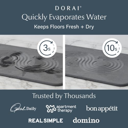 Home Stone Bath Mat (Zen Slate / 1 Pack)