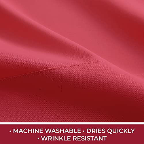 Iconic 4 Piece (1752 Brick Red / RV / Short Queen)