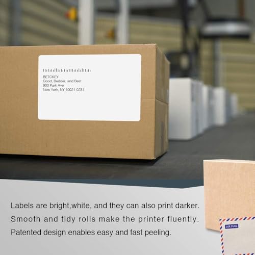 Replace for DYMO 1744907 4" x 6" Large Shipping Labels [10 Roll] (10 Count)