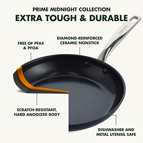 Chatham Black Prime Midnight Hard Anodized Healthy Ceramic Nonstick 11 Piece Cookware Pots and Pans Set (11 Piece Cookware Pots and Pans Set)