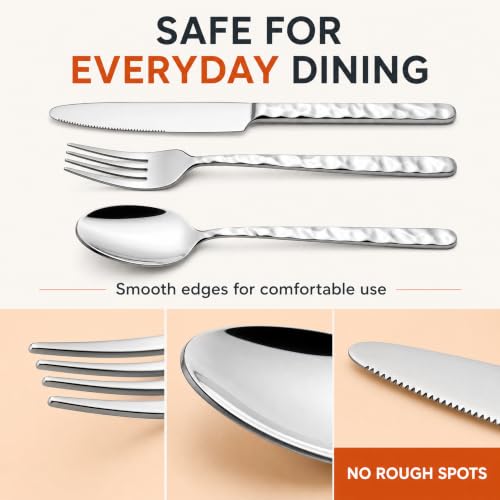 60 Piece Silverware Set for 12 (60 Pieces)