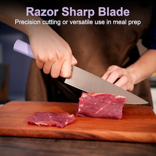 8 Inch Chef Knife (8" / Mist Violet)