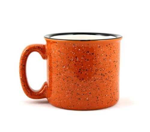 Ceramic Campfire Mug (Burnt Orange)