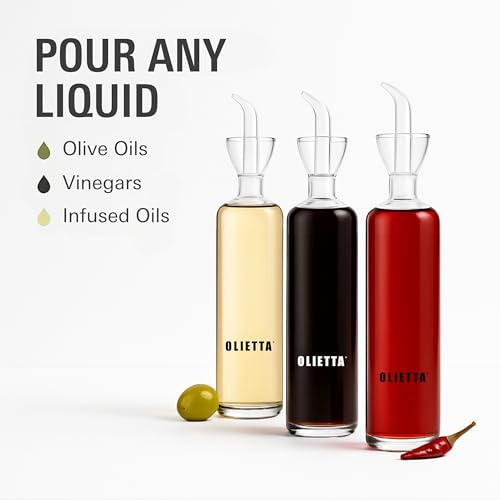 Olive Oil Dispenser Bottle 4.2 fl oz (4.2 Ounces)