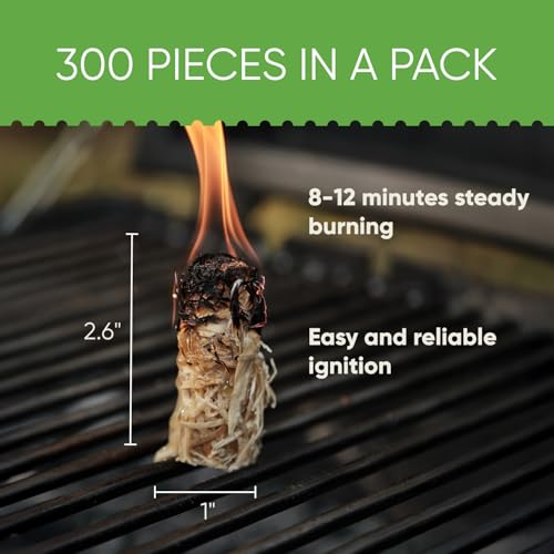 Fire Starters 300 pcs (300 Count)