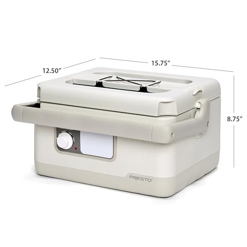 06030 8 quart Nomad Traveling Slow Cooker (White)
