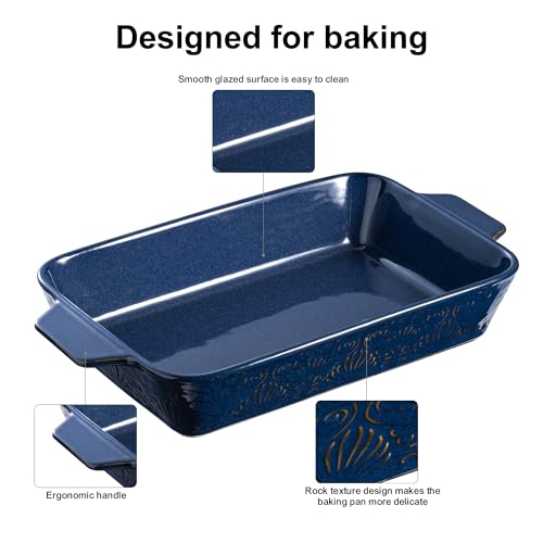 Casserole Dishes for Oven (Blue)