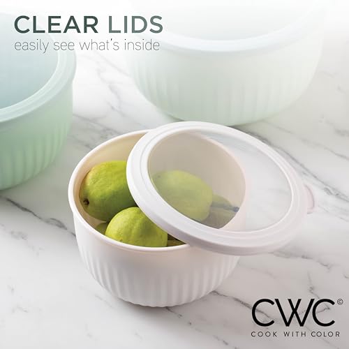 Prep Bowls with Lids (Mint / 12 Piece Set - Deep Bowls)