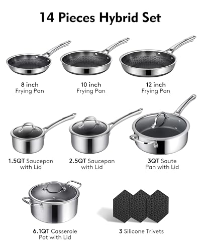 Pots and Pans Set Non Stick