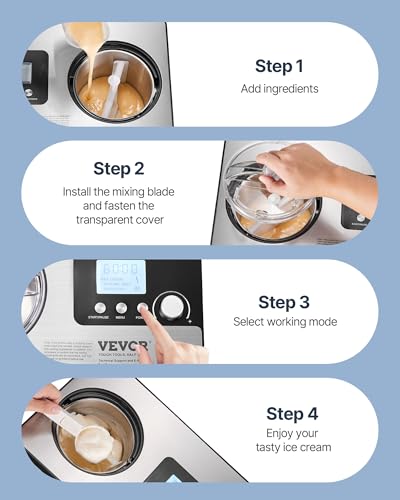 Automatic Ice Cream Maker with Built (Horizontal)