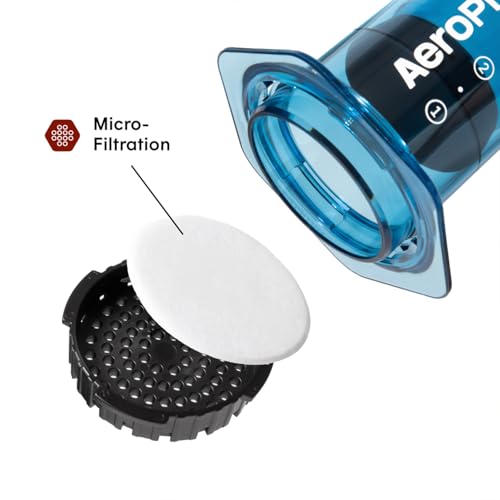 Clear Blue Coffee Press (Blue / Standard)