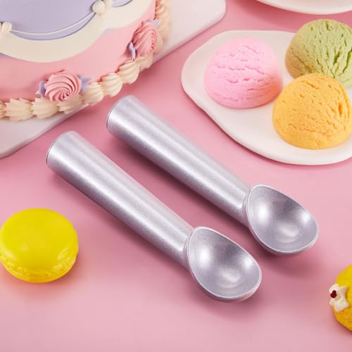 8 Pcs Ice Cream Scoop Set (Silver)