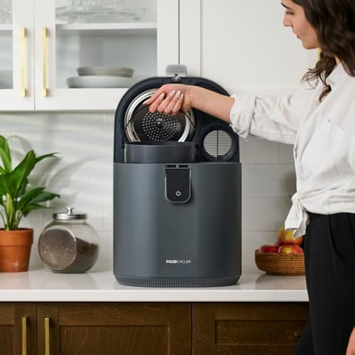 Eco 5 Award Winning Kitchen Food Recycler (Gray)