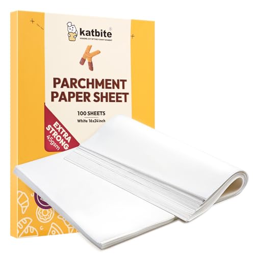100 Pcs Parchment Paper Baking Sheets (100 Count)